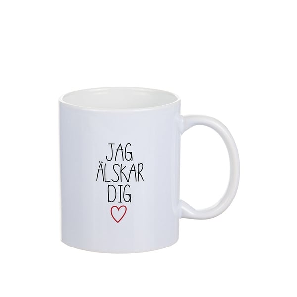 Mugg Kärlek - 3 olika texter