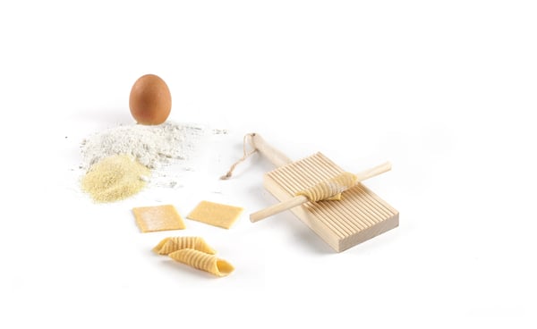 Gnocchi Garganelli bräda m pinne Ibili