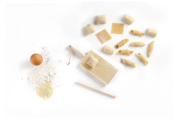 Gnocchi Garganelli bräda m pinne Ibili