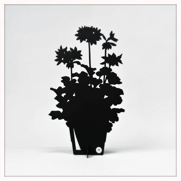 Årets Pelargonie 2025 Elsk Plade