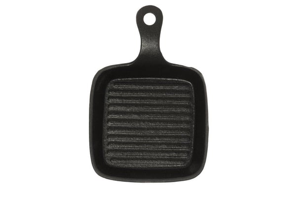 Portionsgrillpanna i gjutjärn 20,5 × 14 cm – Maku Kitchen Life