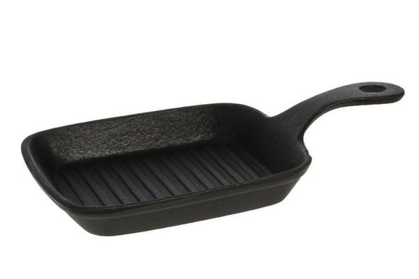 Portionsgrillpanna i gjutjärn 20,5 × 14 cm – Maku Kitchen Life