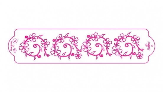 Decora Kage Stencil 7x30cm forskellige motiver