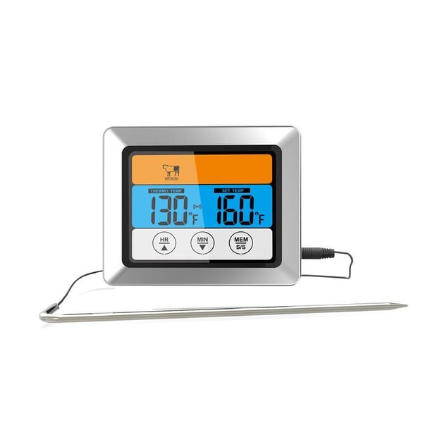 Stektermometer Digital Lång Sladd Dorre