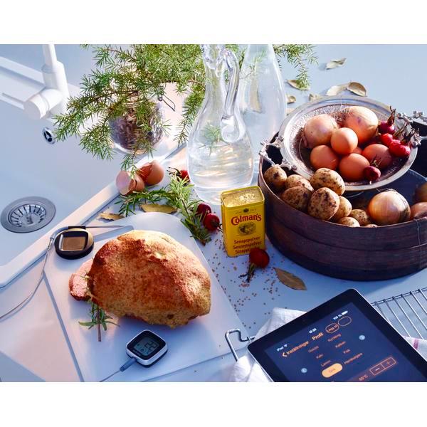 Kökstermometer Appstyrd Bluetooth Gastromax
