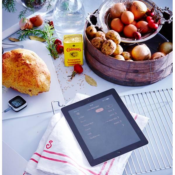 Kökstermometer Appstyrd Bluetooth Gastromax