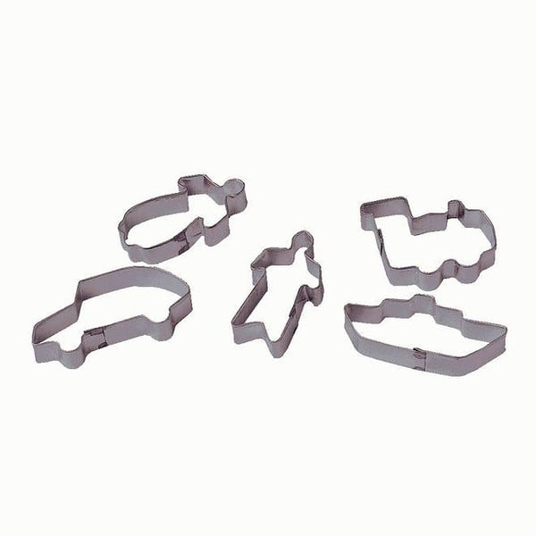 Utstickare Kakmått / 5 st olika figurer