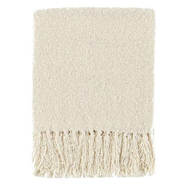Filt / Pläd Throw Shetland, beige