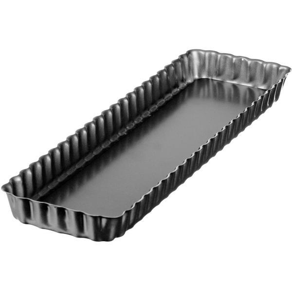 Pajform / Långform rektagulär m lösbotten 36x11cm Gastromax