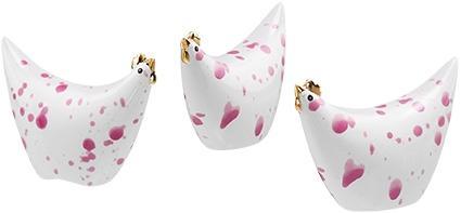 Stänk minikanat, vaaleanpunainen, 3 kpl, Cult Design