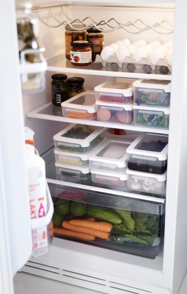 Madkasse Hvid m låg Gastromax