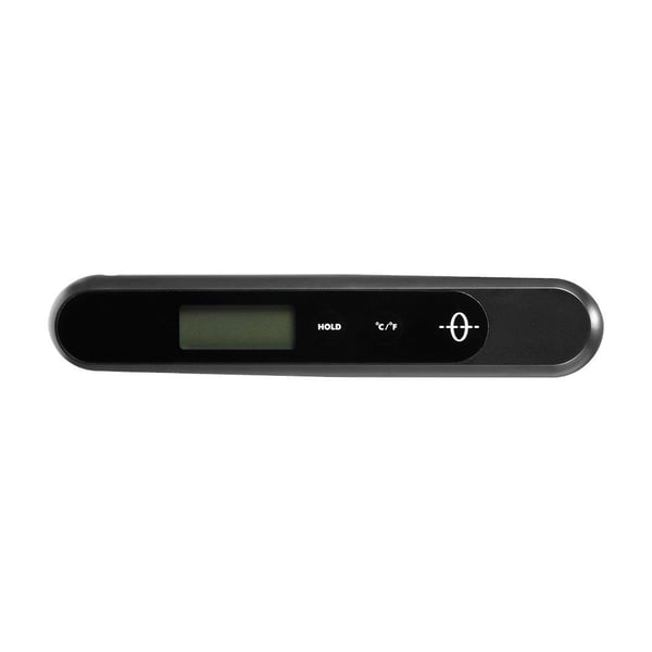 Stegetermometer Stacy Sort Digital 18 cm sammenklappelig Dorre