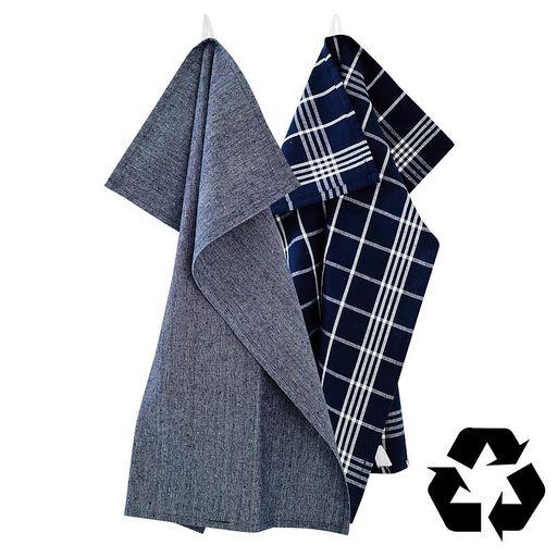 Kökshandduk 2-pack recycled by wille Kökshandduk 2-pack recycled by wille