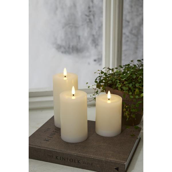 Bloklys Flamme Flow LED Star Trading
