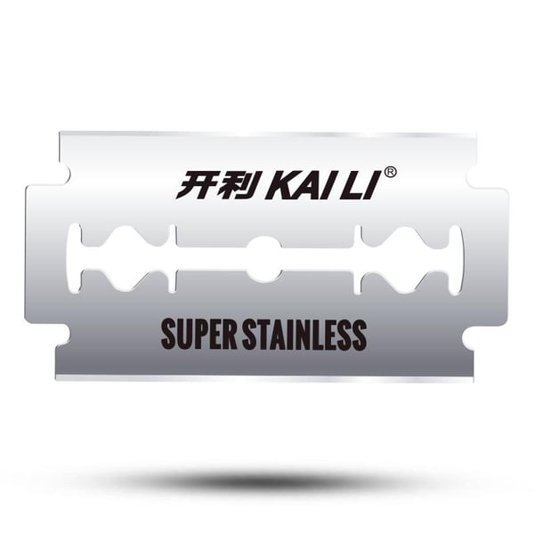 Dubbelrakblad 50-pack Kaili Super Stainless Rakblad