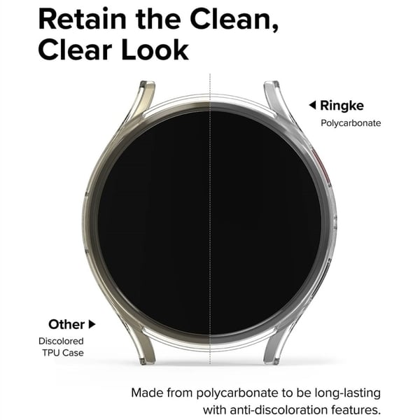 Samsung Galaxy Watch 6 Classic (43 mm) beskyttelsesdeksel - Ishavsblå