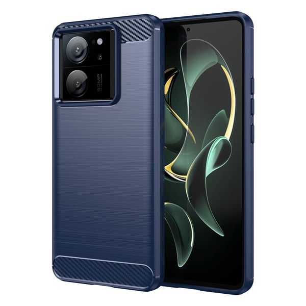 Carbon Flex Etui Xiaomi Redmi K60 Ultra - Blå