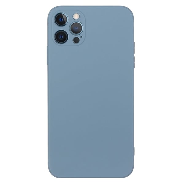 Skrått gummiert anti-falldeksel for iPhone 15 Pro Max - Lavendelgrå