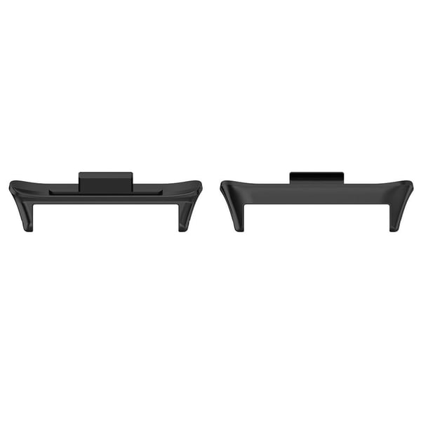 1 par 22 mm Xiaomi Smart Band 8 Pro kontakt i rustfritt stål - Svart