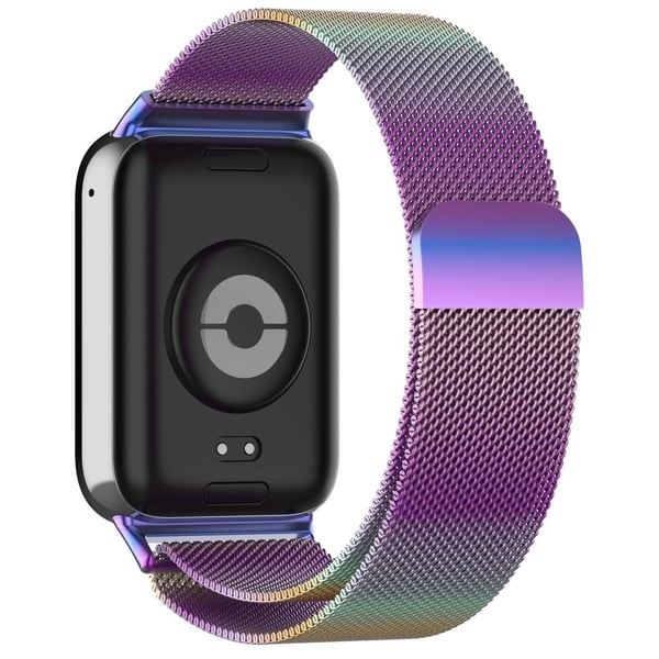 Xiaomi Smart Band 8 Pro milanesisk metallrem - Fargerik