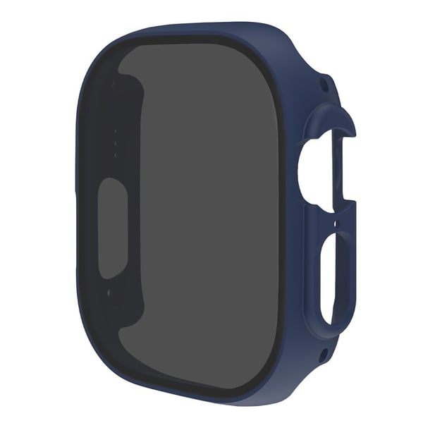 Apple Watch SE 2022 (40mm) / SE / 6 / 5 integroitu suojus karkaistulla lasilla - Keskiyön Sininen