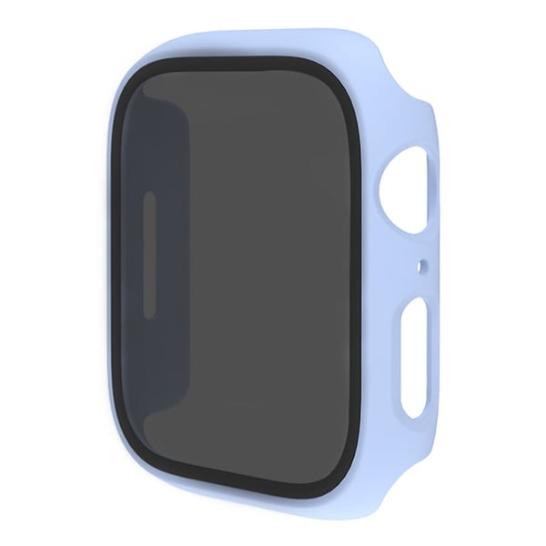 Apple Watch Series 9 41 mm beskyttelsesdeksel med herdet glass - Sjøisblå
