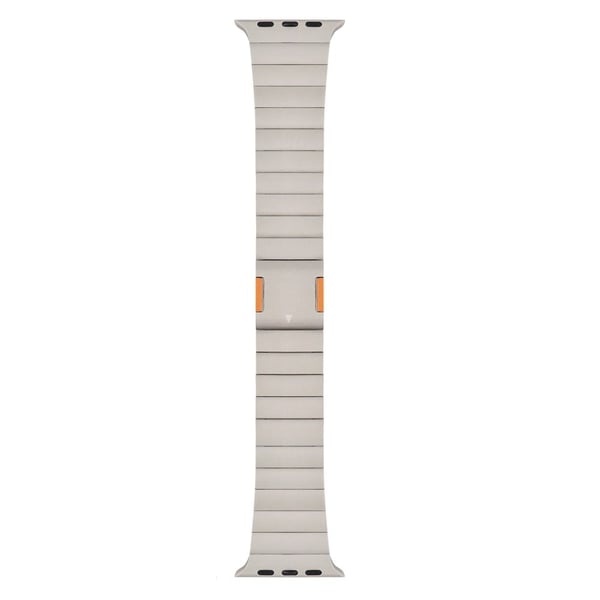 Apple Watch Series 9 41 mm rem i rustfritt stål - Titan Oransje