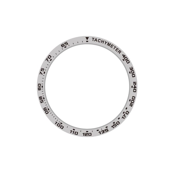Samsung Galaxy Watch 5 Pro aluminiumslegering ring - Sølv / Sølv / Sølv