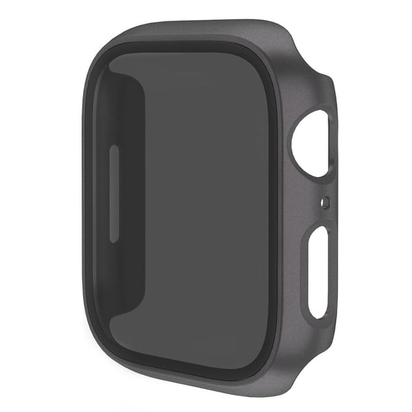 Apple Watch SE 2022 (44mm) / SE / 6 / 5 integrert deksel med herdet glass - Mørkegrå