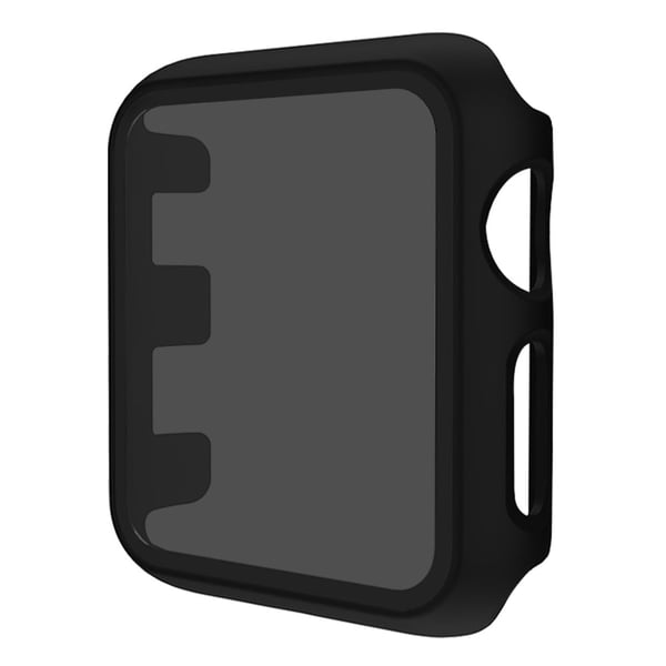 Apple Watch Series 9 45 mm integreret cover med hærdet glas - Sort