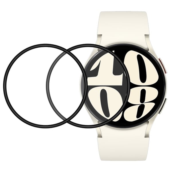 2 stk Samsung Galaxy Watch 6 (40 mm) HD klar skjermbeskytter