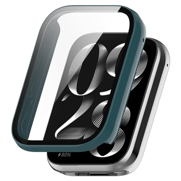Xiaomi Smart Band 8 Pro-deksel med herdet glass - Furunålsgrønn