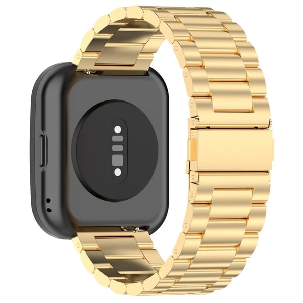 Amazfit Bip 5 / GTR 4 / 3 / 2 stropp i rustfritt stål - Gull
