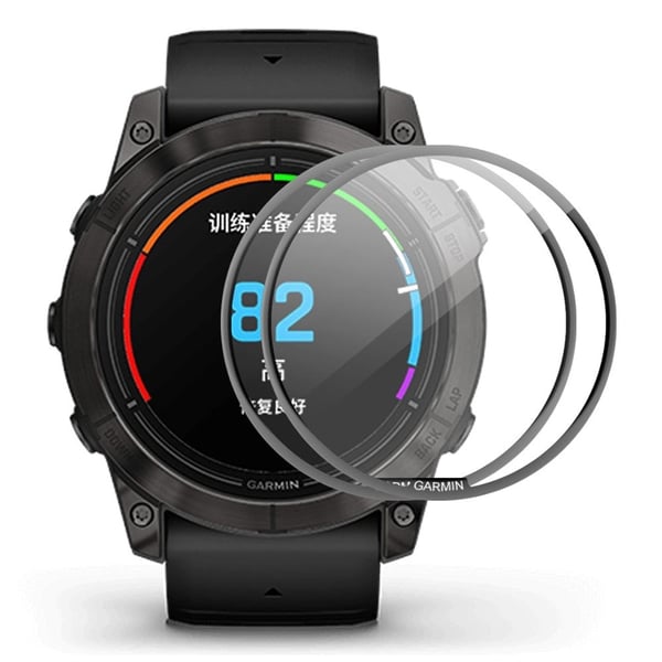 2 stk HAT PRINCE Garmin Epix Pro (Gen 2) 42 mm buet skjermbeskytter 2 stk HAT PRINCE Garmin Epix Pro (Gen 2) 42 mm buet skjermbeskytter
