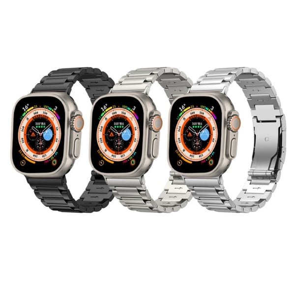 Apple Watch Series 9 41 mm titanlegeringsrem - Sølv