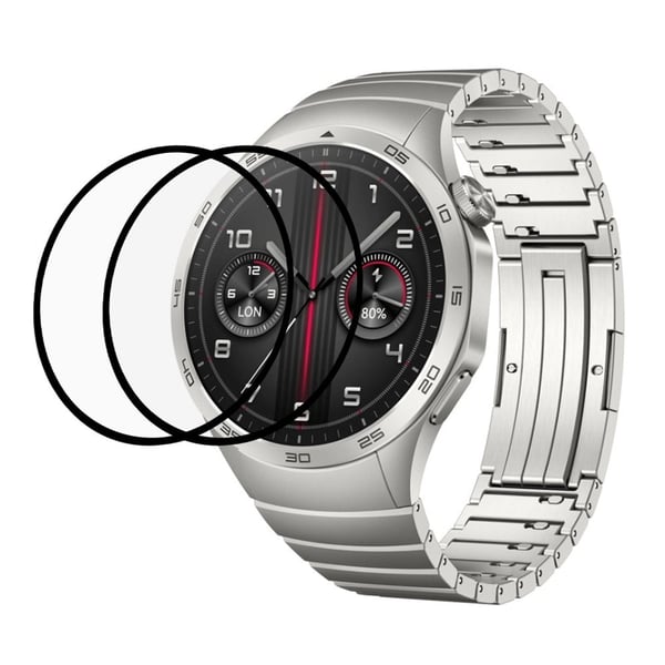2 stk Huawei Watch GT 4 46 mm klar skjermbeskytter