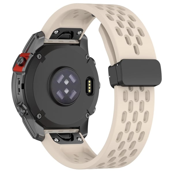 22 mm silikonrem med flere hull og spenne til Garmin Watch - Stjernelys