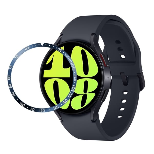Samsung Galaxy Watch 6 (44 mm) ring i rustfritt stål - Blå / Blå / Blå