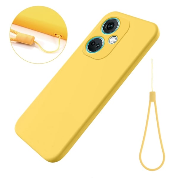 Matte Liquid silikone cover til OnePlus Nord CE 3 - Gul