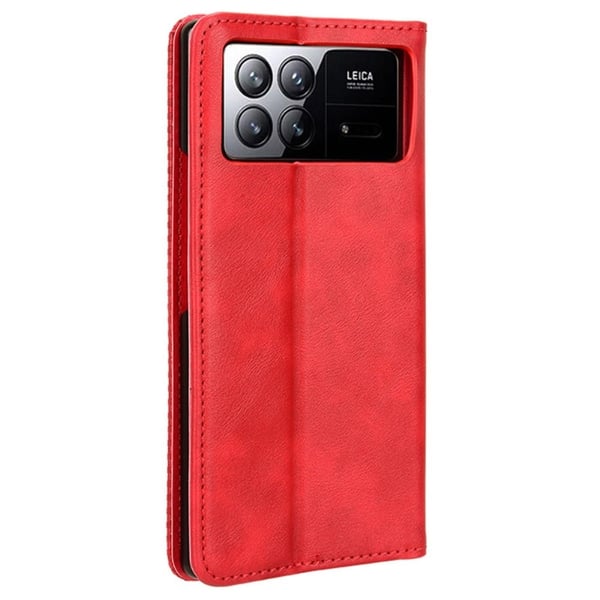 Bofink Vintage Xiaomi Mix Fold 3 Læretui - Rød