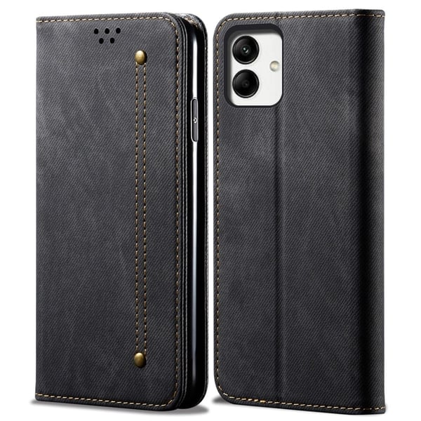 Jeans Samsung Galaxy A05 Flippetui - Svart