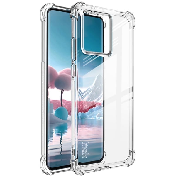 IMAK Airbag-deksel for Motorola Edge 40 Neo - Gjennomsiktig