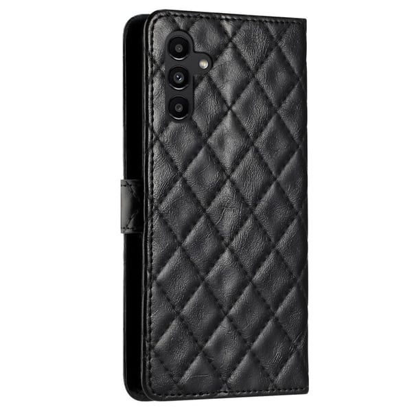 Funksjonelt rombe lommebokdeksel for Samsung Galaxy A15 - Blå