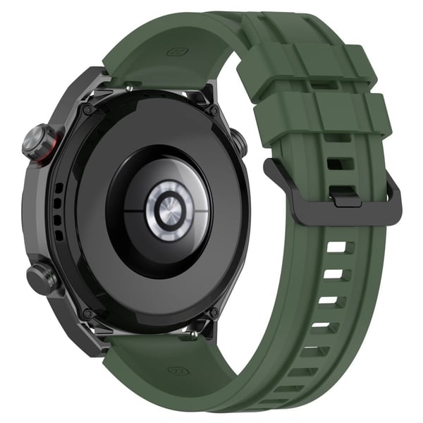 Silikoneurrem til Huawei Watch Ultimate - Mørkegrøn