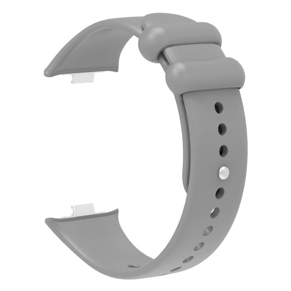 Xiaomi Smart Band 8 Pro ensfarvet silikonearmbånd - Grå