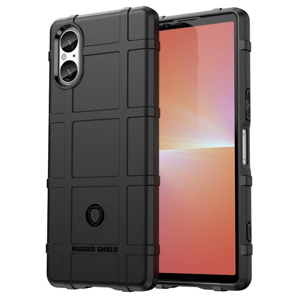 Rugged Shield Etui Sony Xperia 5 V - Svart Rugged Shield Etui Sony Xperia 5 V - Svart