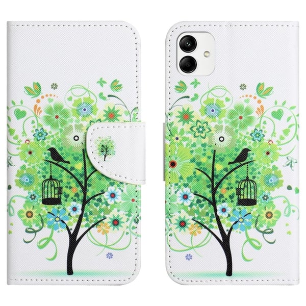 Wonderland Motorola Moto G54 Flip Etui - Grønt Træ