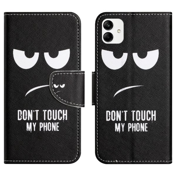 Wonderland Samsung Galaxy A05 Flip Etui - Don't Touch My Phone