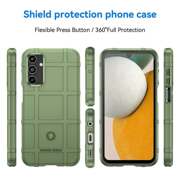 Rugged Shield Etui Samsung Galaxy A15 - Grønn