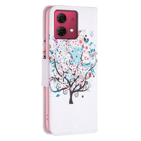 Wonderland Motorola Moto G84 Flippetui - Blomst Tre